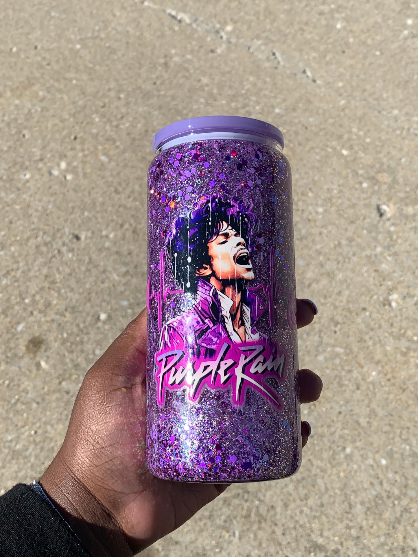 Prince Purple Rain 16oz Tumbler