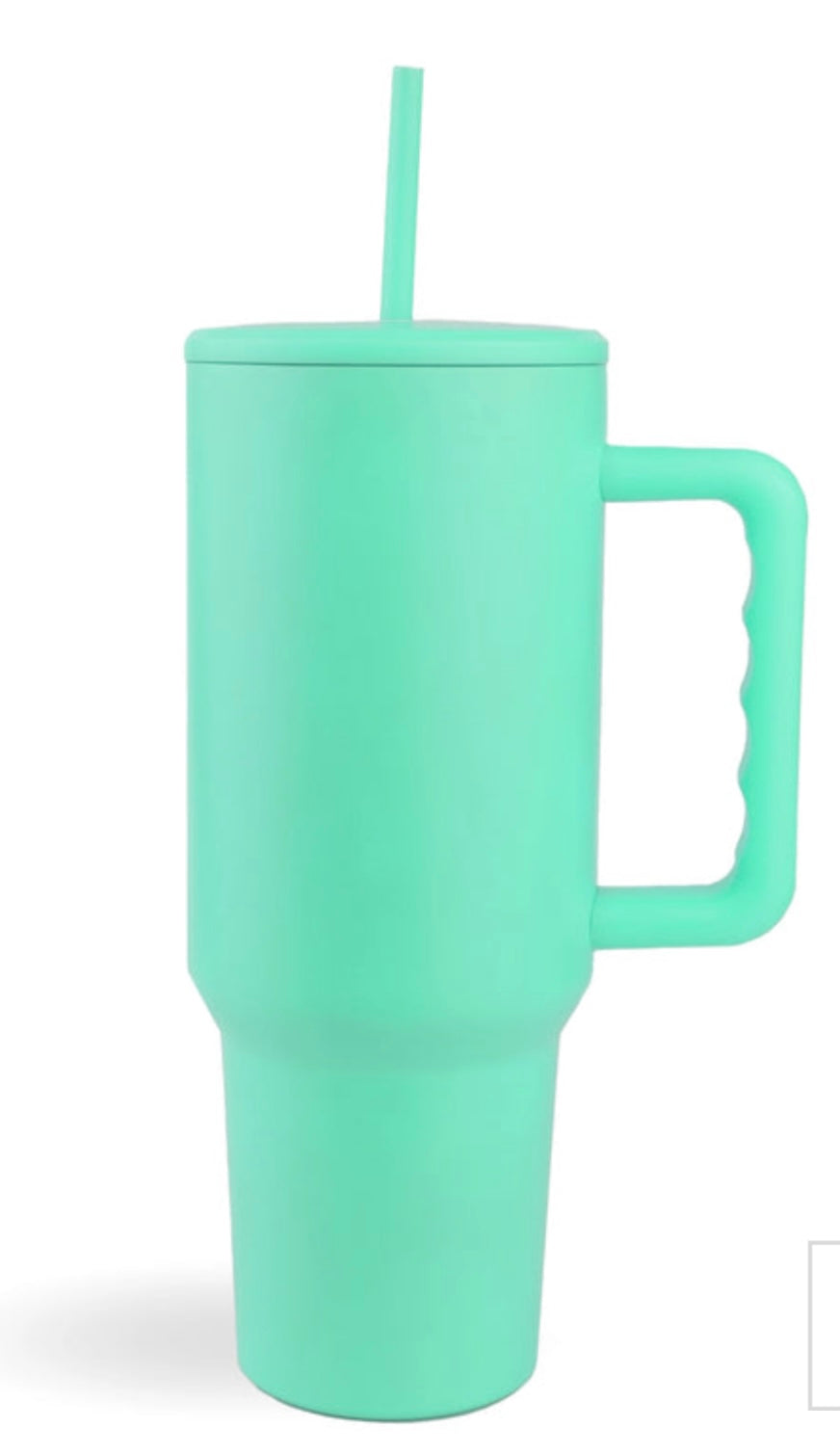 40oz Tumbler-Mint Green