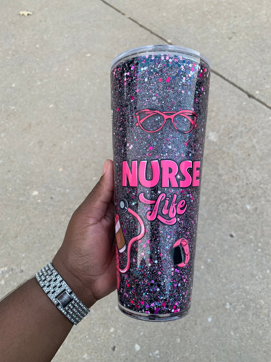 Nurse Life 24oz Tumbler