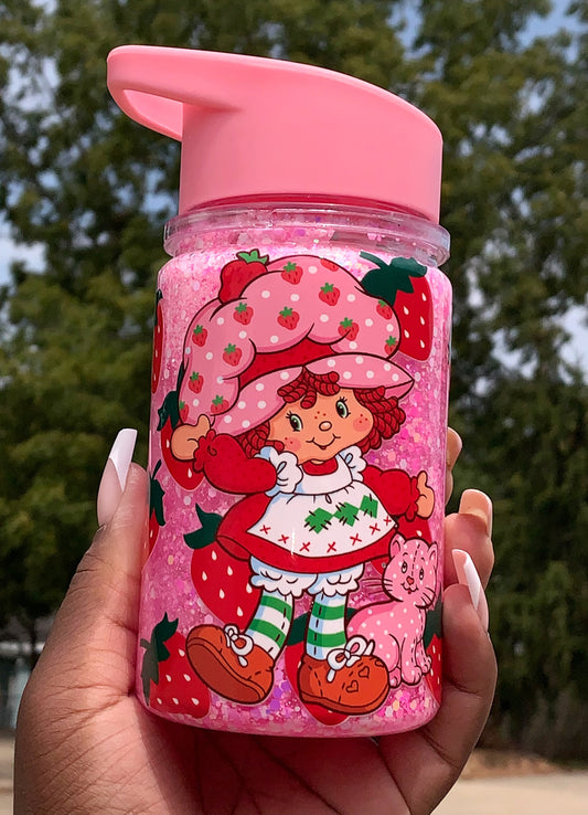 Strawberry Shortcake Kids 10oz Snow Globe Tumbler