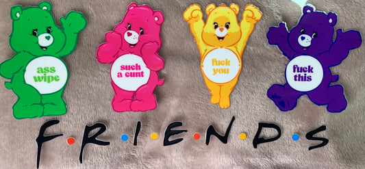 Naughty Care Bear Friends