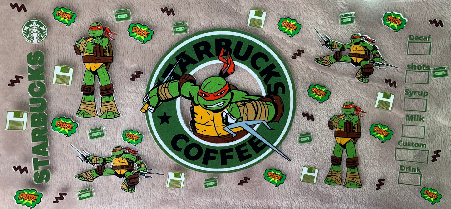 Ninja Turtles Starbucks Coffee