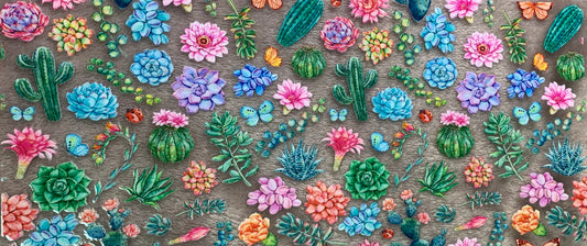 Floral Cactus