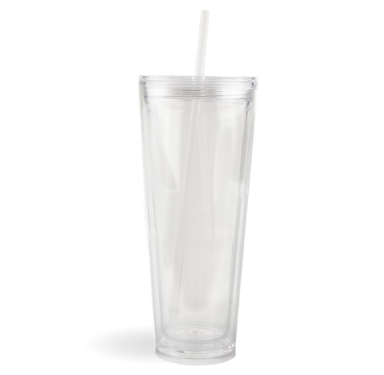 24oz. Plastic Snow Glabe Tumbler