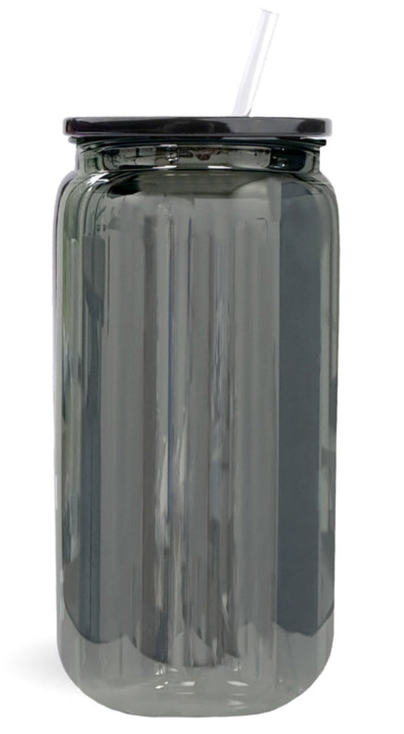 16oz Opaque Single Wall Glass Can