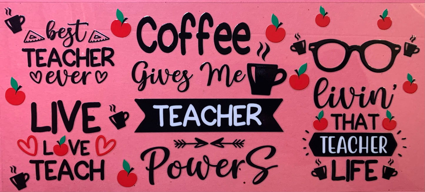 Coffee Gives Me Teacher Powers